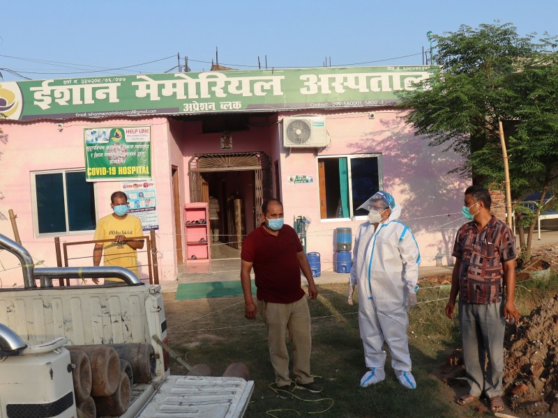 ईशानमा कोभिड अस्पताल सञ्चालनपछि कञ्चनपुरका नागरिकहरूलाई ठूलो राहत